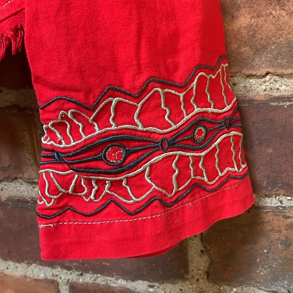 COOGI Australia Down Under Blue Med Vintage Statement Jacket NWT - Picture 4 of 10